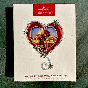 New Hallmark 2022 Our First Christmas Together Ornament
